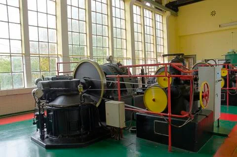 Machine room Stock Photos