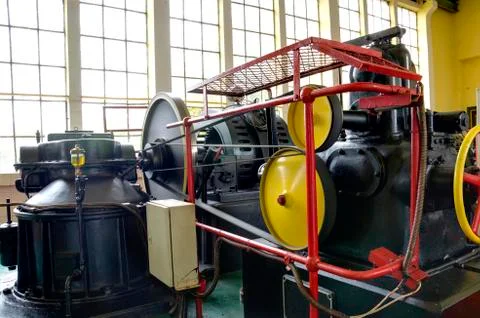 Machine room Stock Photos