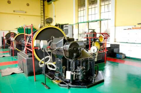 Machine room Stock Photos