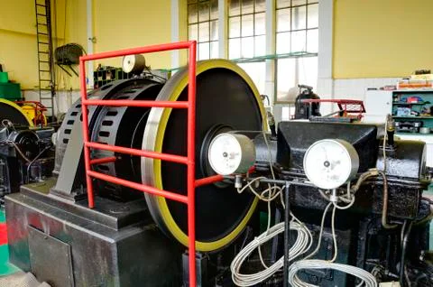 Machine room Stock Photos