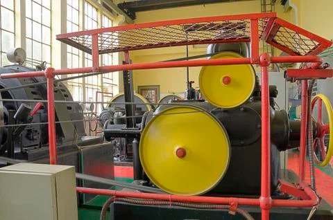 Machine room Stock Photos