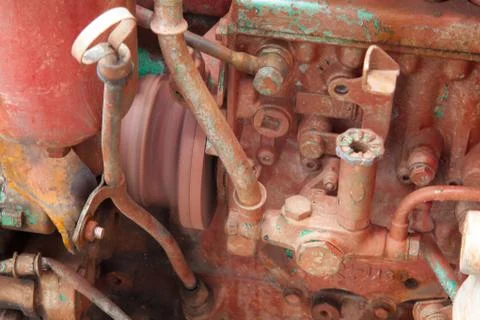 Machine is running. Stock Photos