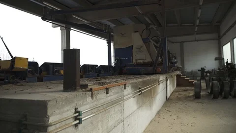 Machine for sawing wood 스톡 동영상 92082241