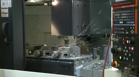 Machine shop Stock Footage 32402885