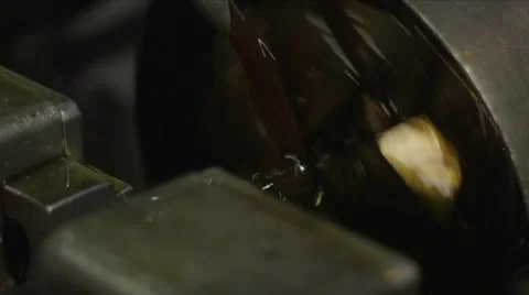 Machine Shop Threader ECU of Theader Head Insert Stud Stock Footage 40932433