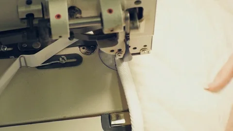 Machine stitching Canticle Stock Footage 72114532