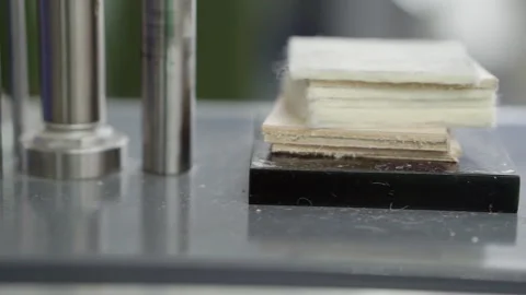 Machine for testing materials for strength. Stock Footage 277594677