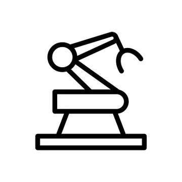 Machine thin line icon イラスト素材