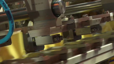 Machine tool on manufacture 01 loop Vídeo Stock 1088811