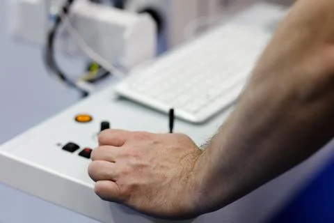 Machine tool operator Stock Photos