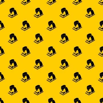 Machine tool pattern vector 스톡 일러스트