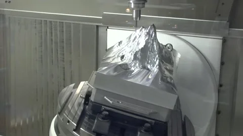 Machine tool for processing metal Stock Footage 50553178