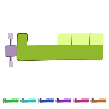 Machine vice representing industrial workshop equipment graphic Stock Illustration