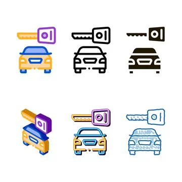 Machine wash from pack hoses icon vector outline Stock Illustration
