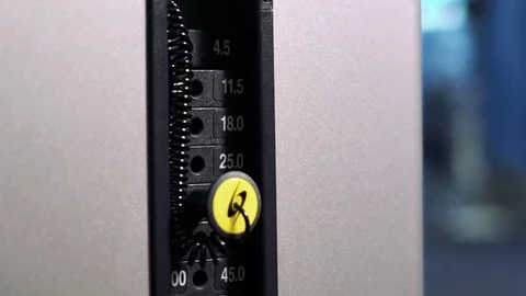 Machine weights crashing down slomo 3 Stock Footage 79030335