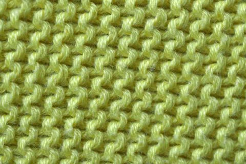 Machine wool knitted fabric close-up Stock Photos