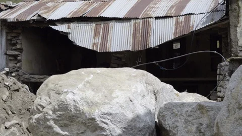 Machine work in progress, Indian labor at work. Stock Footage 123271637
