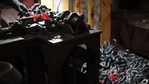 Machine working. Video stock 107727662