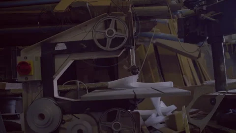 A Machine in a workshop Stock Footage 278990104