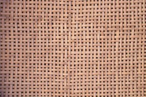 Machine woven wicker with a beautiful pattern. Stock-Fotos