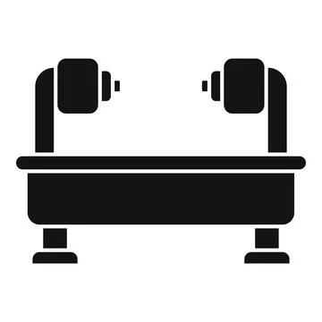 Machinery complex icon simple vector. Pressing numerical Illustrazione stock