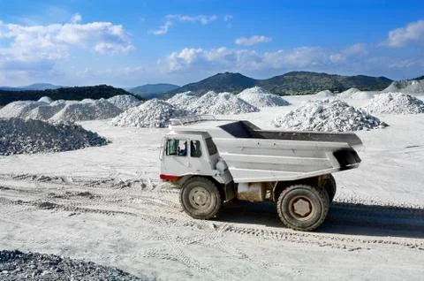 Machinery for mining. Stock Photos