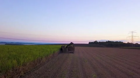 Machinery working on the field | 04 Stock Footage 156878003