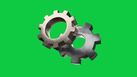 Machine's rotating gear and controls Stock Footage 295784896