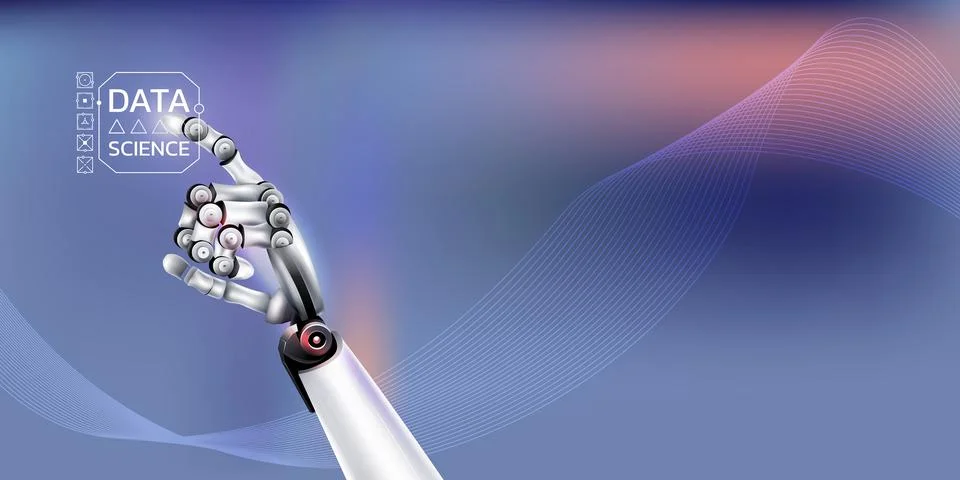 Machines talk: Artificial Intelligence and the future of conversational systems Stock Illustration