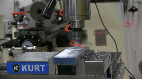 Machining Metal Close Up Stock Footage 57464245