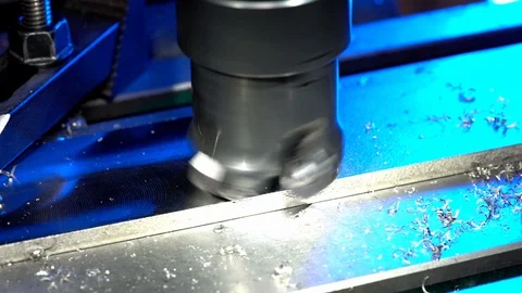Machining metal Stock Footage 92587214