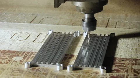 Machining of metallic product for mechanical engineering, industry Stock Footage 170994605
