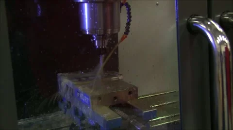 Machining Part Stock Footage 57464266