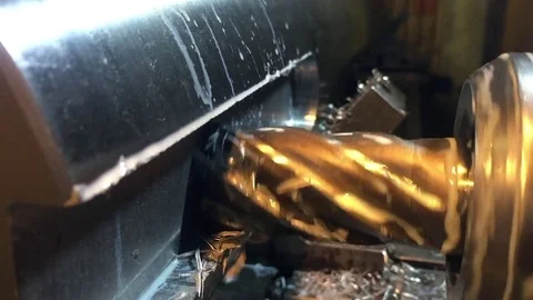 Machining process. Vidéo 71321726