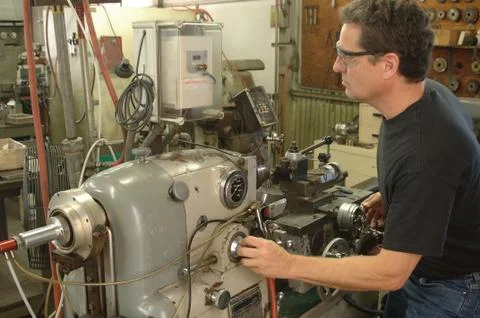 Machinist Fotos Stock