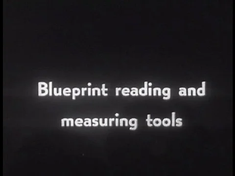 Machinists must be able to read blueprints and use complicated measuring tools. Stock-Footage 75326357