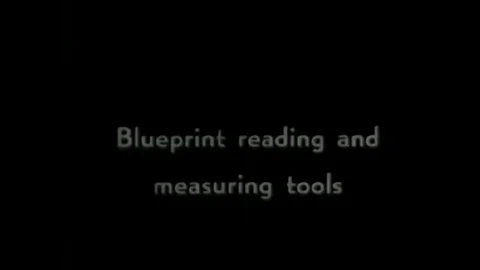 Machinists must be able to read blueprints and use complicated measuring tools. Stock-Footage 79533203