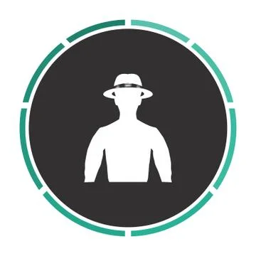 Macho computer symbol Stock Illustration