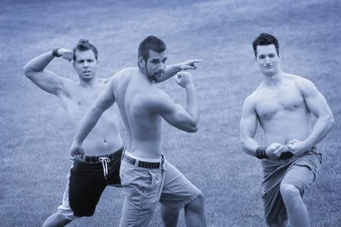 Macho Men Stock Photos