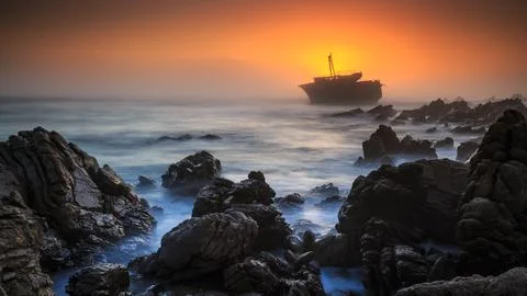 Machu Maru Sunset Stock Photos
