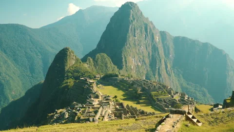 Machu Picchu citadel Stock Footage 162910152