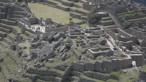 Machu Picchu city ruins in Cusco, Peru. Stock Footage 90047853