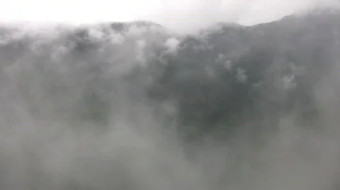 Machu picchu cloud rise Stock Footage 377304