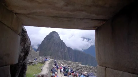 Machu picchu in cusco Peru Stock Footage 158338833