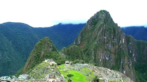 Machu Picchu Stock Footage