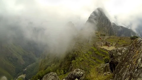 Machu Picchu Mountain Peru Cusco South America Vidéo 106440101