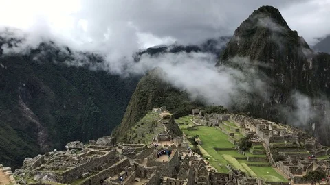 Machu Picchu panorama Stock Footage 98726841