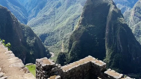 Machu Picchu in Peru Stock Footage 245837116