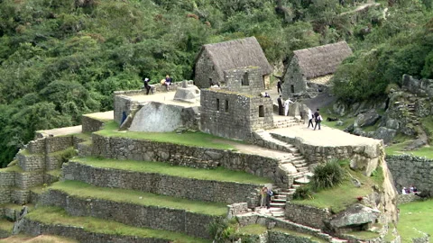 Machu Picchu Ruins Stock Footage 327572703