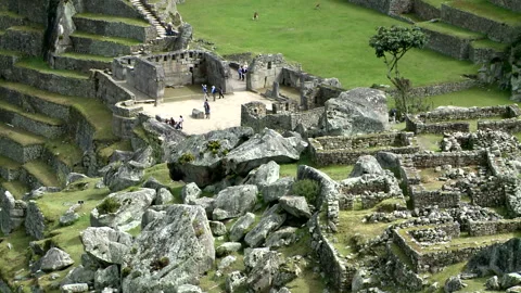 Machu Picchu Ruins Stock Footage 327572729